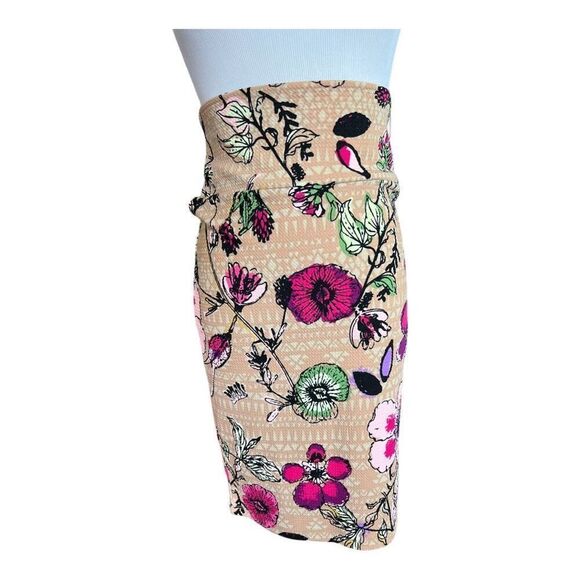 NWT Womens Lularoe Floral Meadows Cassie Pencil Skirt - Sz XS - Picture 1 of 2